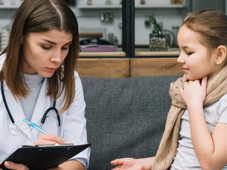 Doctor with childMental Health